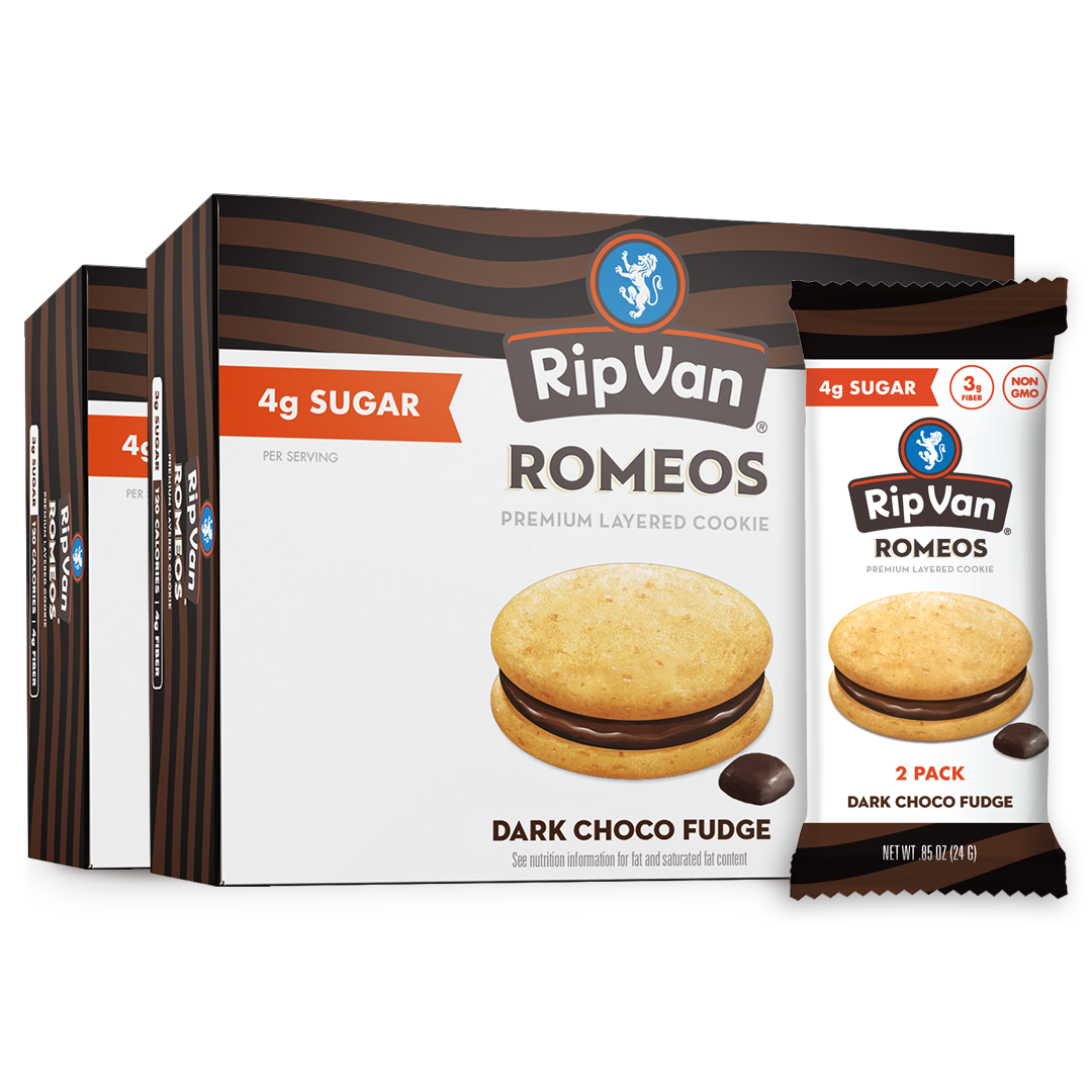 Dark Chocolate Fudge Romeos