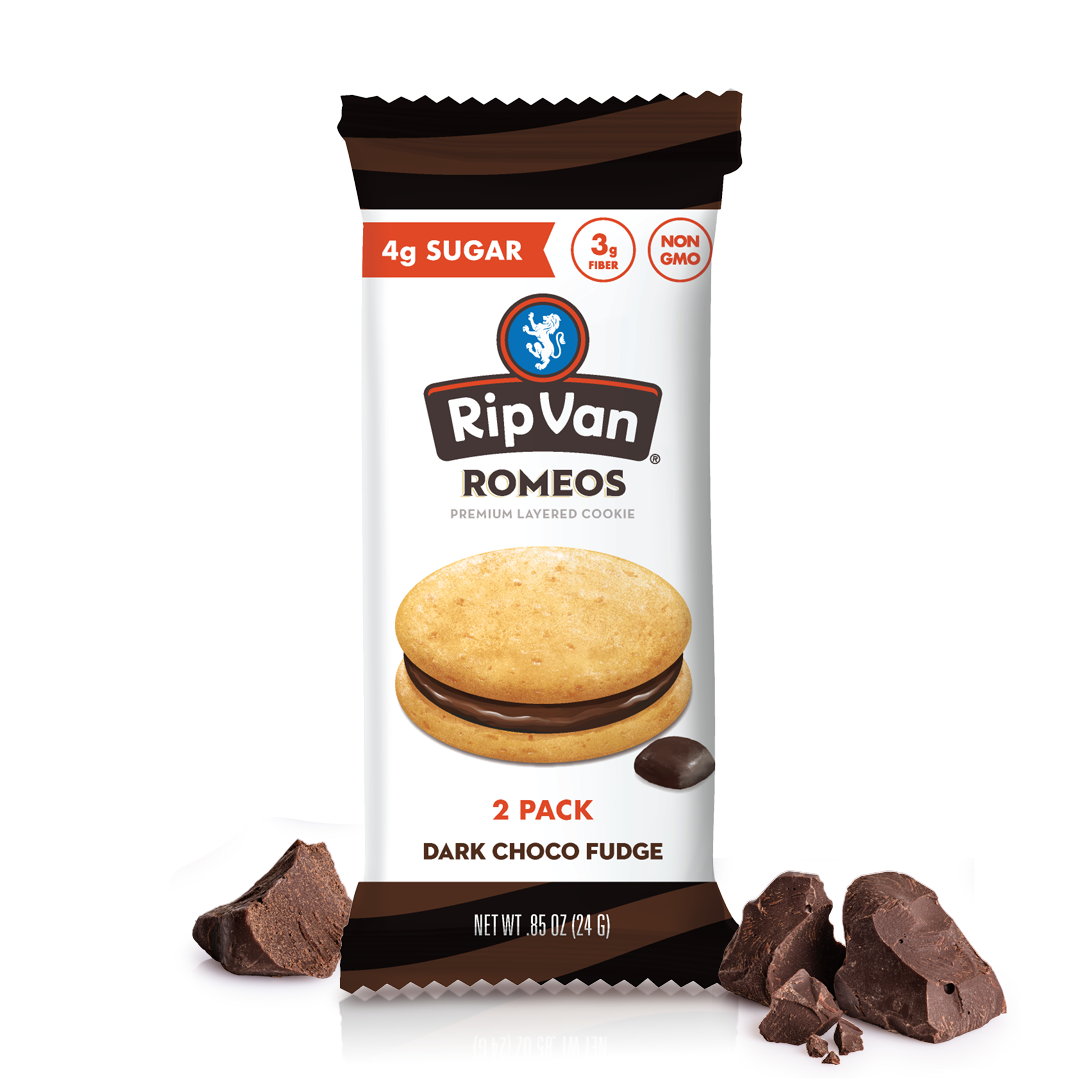 Dark Chocolate Fudge Romeos