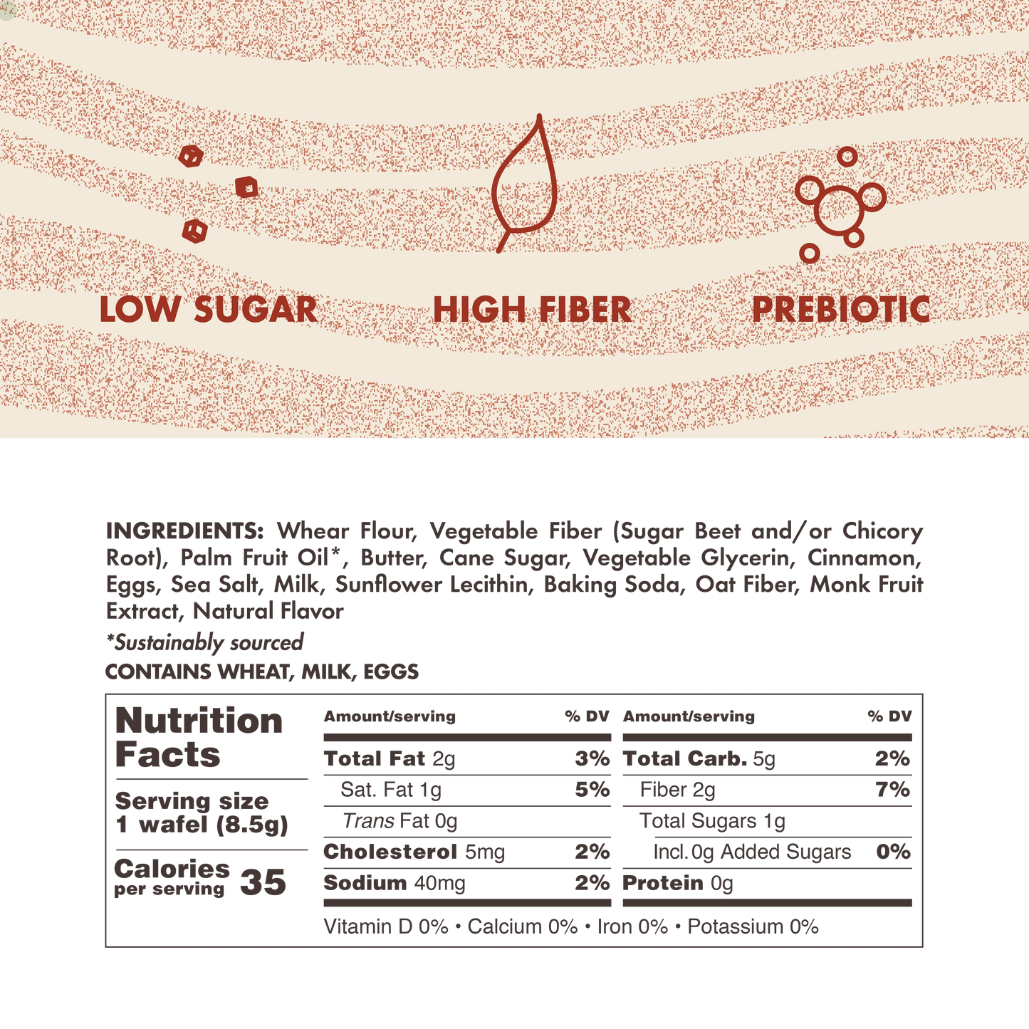 Mini Wafels Snickerdoodle