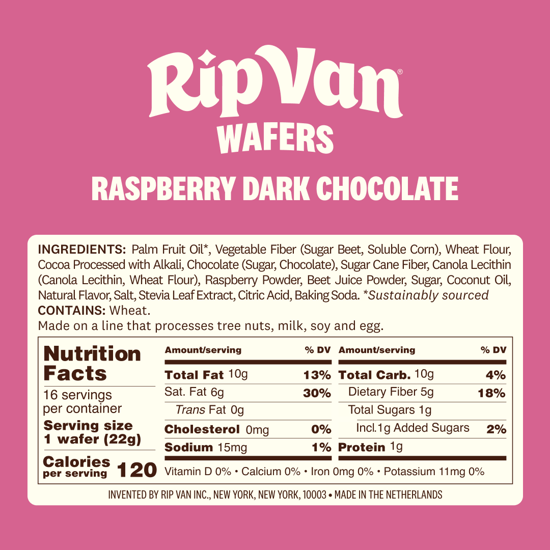 Wafers Raspberry & Dark Chocolate