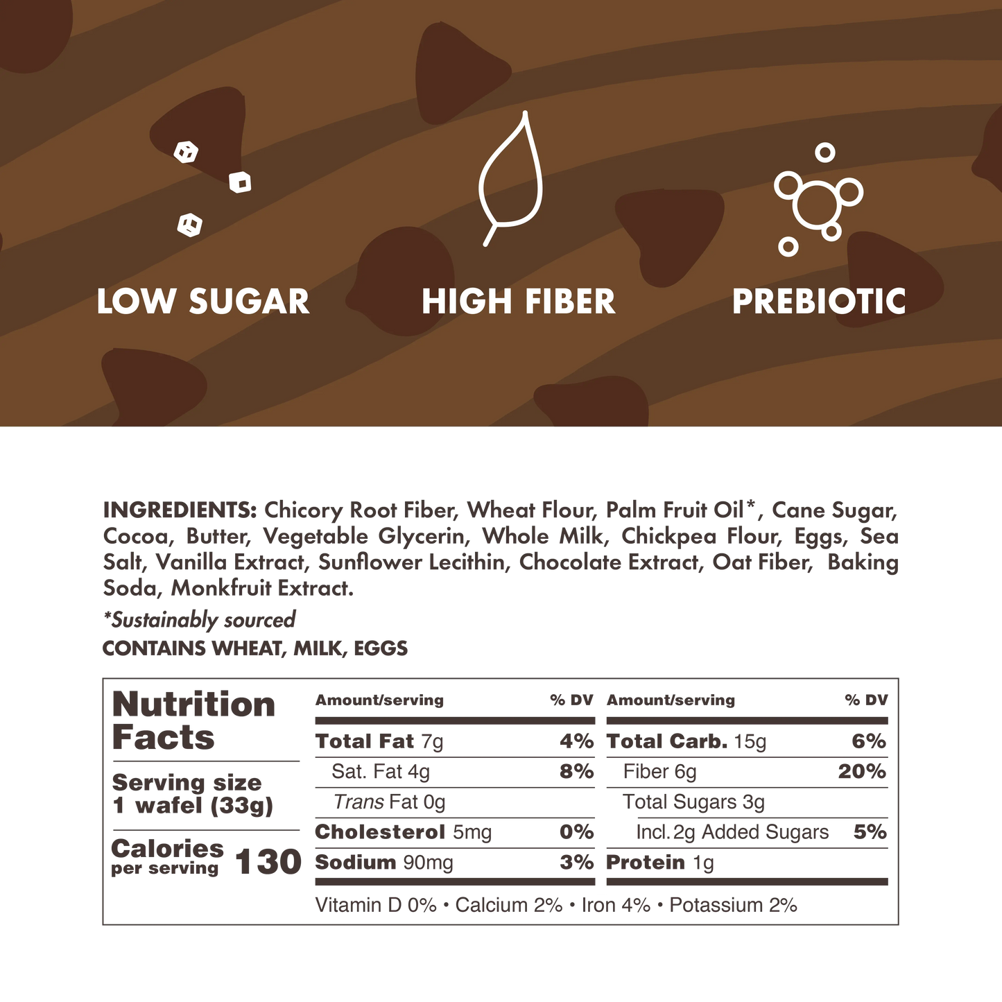 Wafels Chocolate Brownie