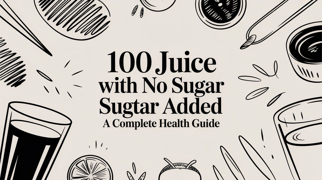 100 Juice With No Sugar Added: A Complete Health Guide