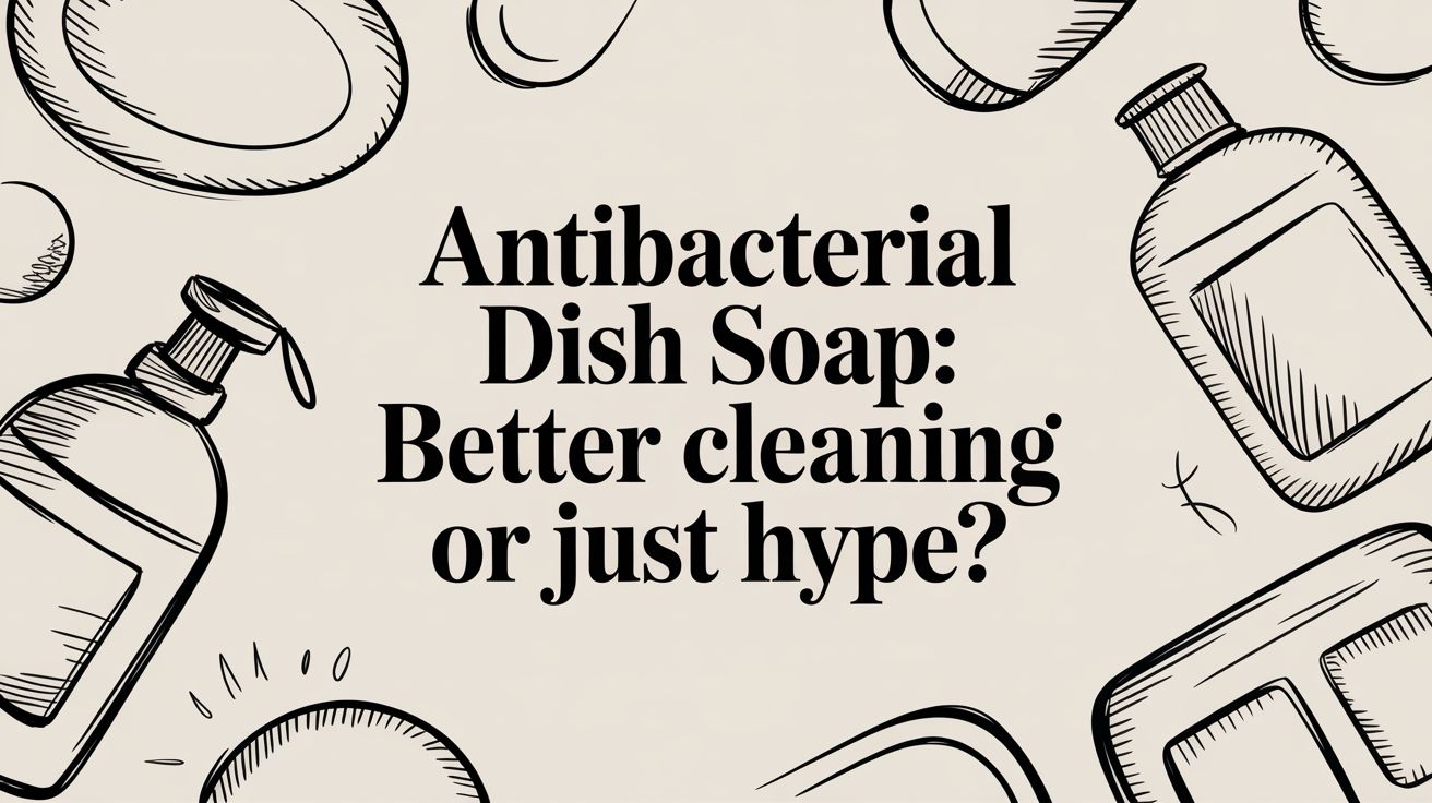 Antibacterial Dish Soap: Better Cleaning or Just Hype?