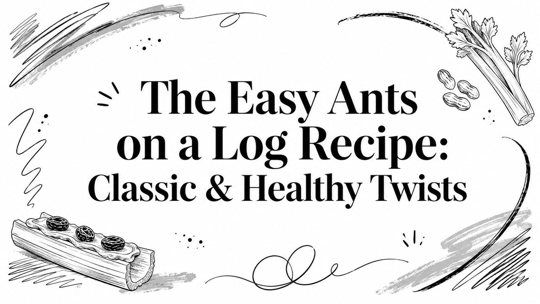 The Easy Ants on a Log Recipe: Classic & Healthy Twists