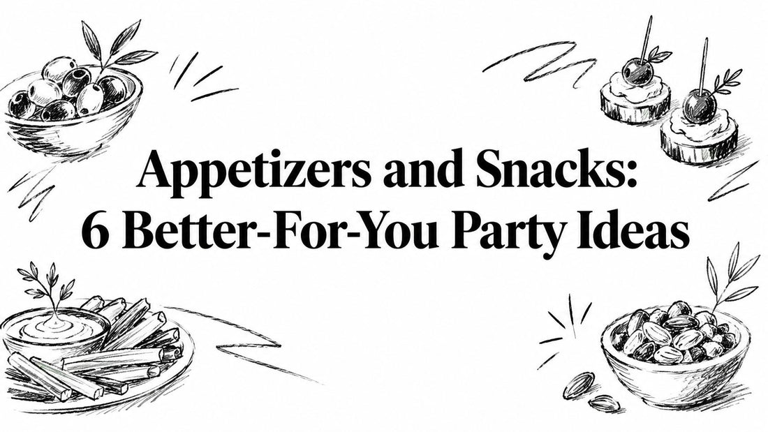 Appetizers and Snacks: 6 Better-For-You Party Ideas