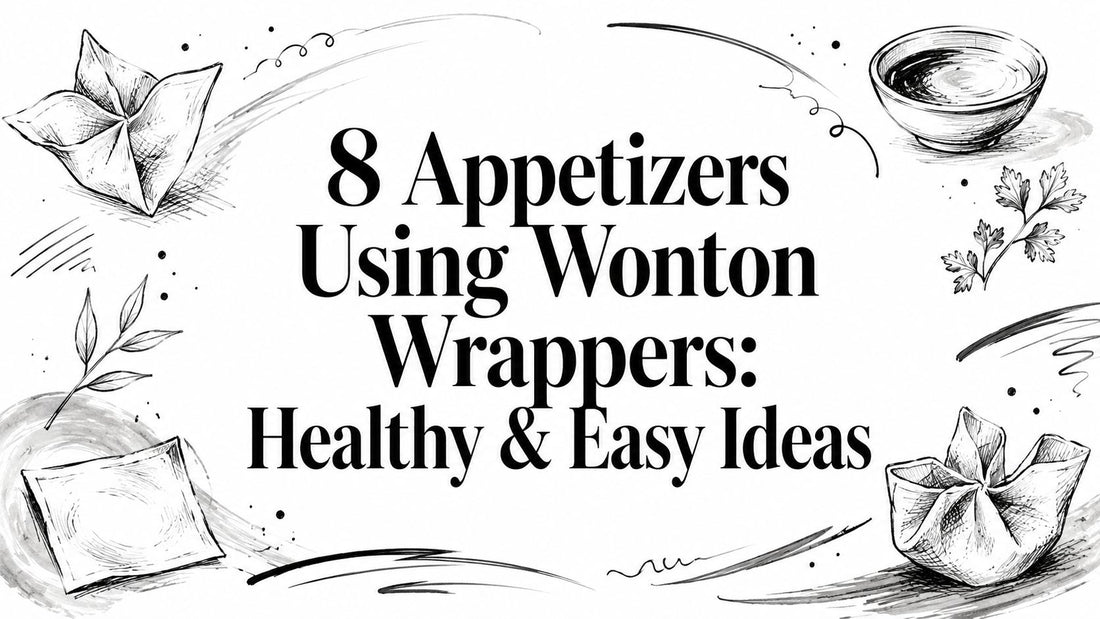 8 Appetizers Using Wonton Wrappers: Healthy & Easy Ideas
