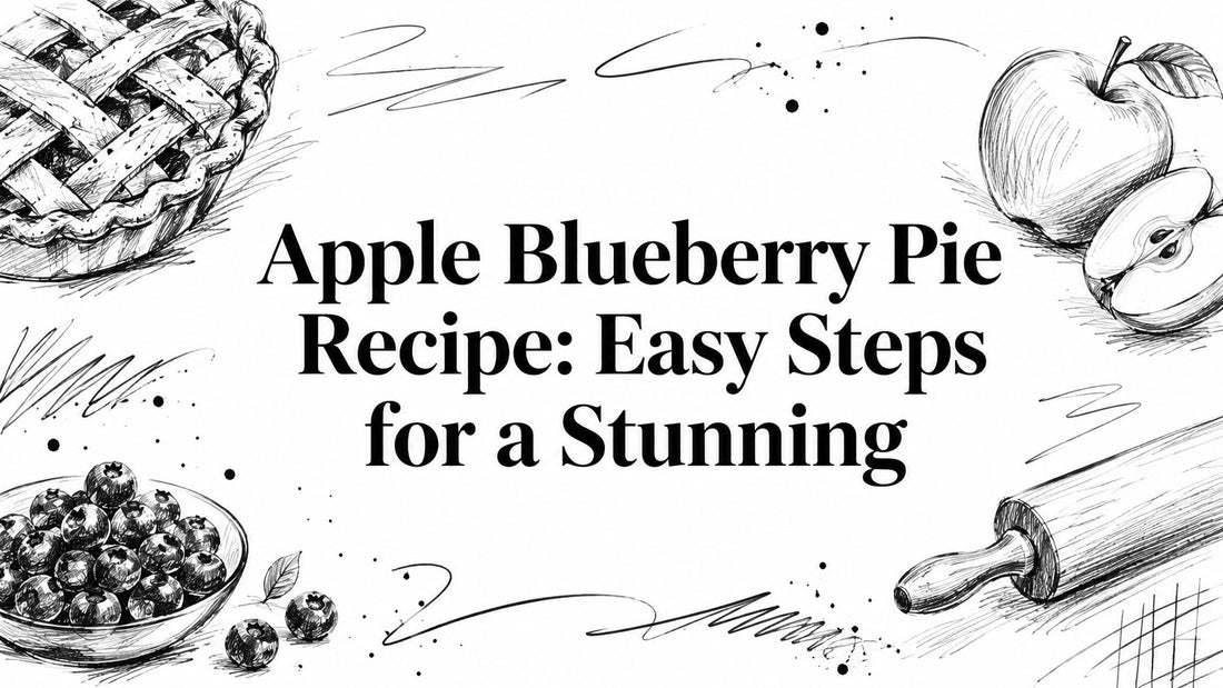 Apple Blueberry Pie Recipe: Easy Steps for a Stunning
