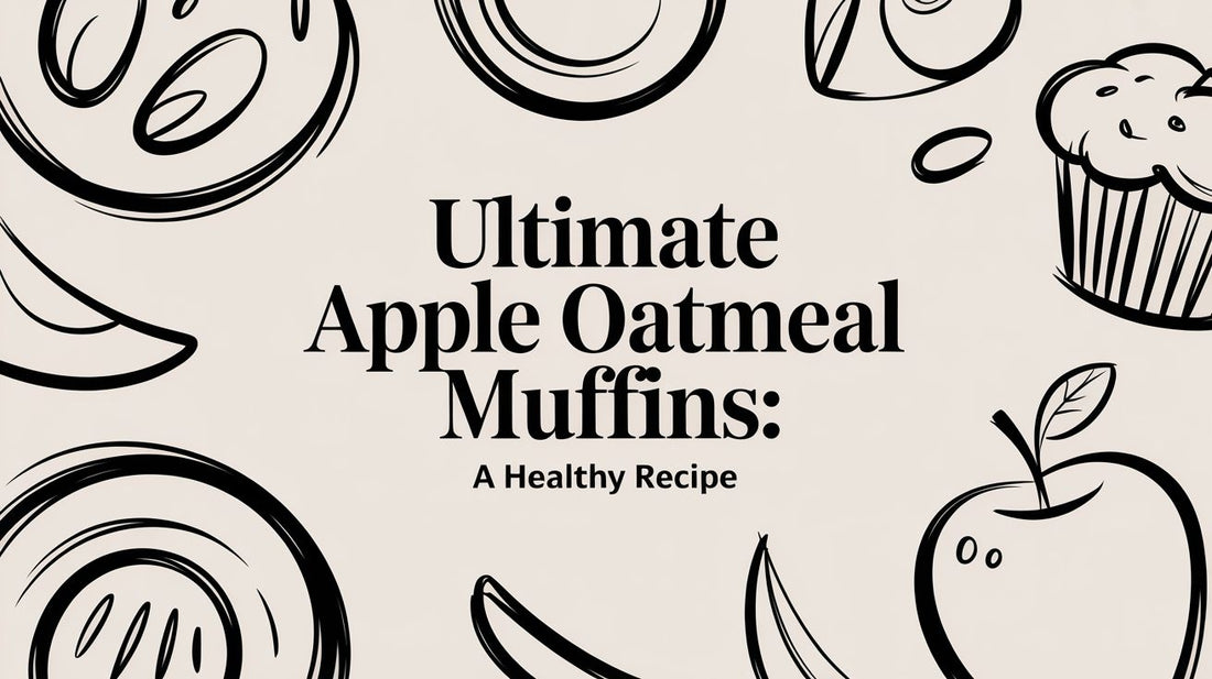 Ultimate Apple Oatmeal Muffins: A Healthy Recipe