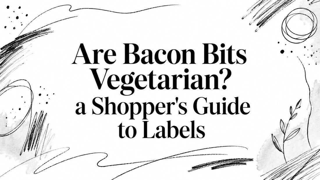 Are Bacon Bits Vegetarian? a Shopper's Guide to Labels