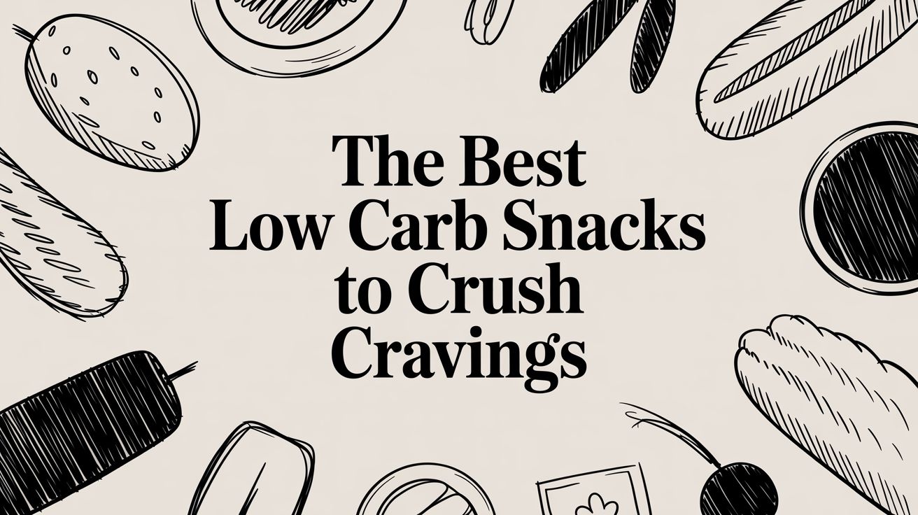 The Best Low Carb Snacks to Crush Cravings