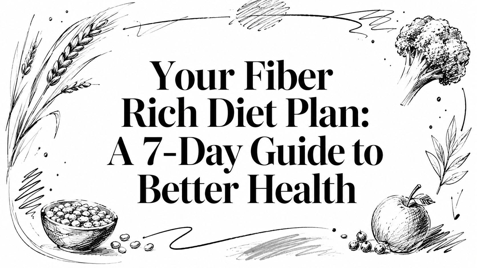 Your Fiber Rich Diet Plan: A 7-Day Guide to Better Health