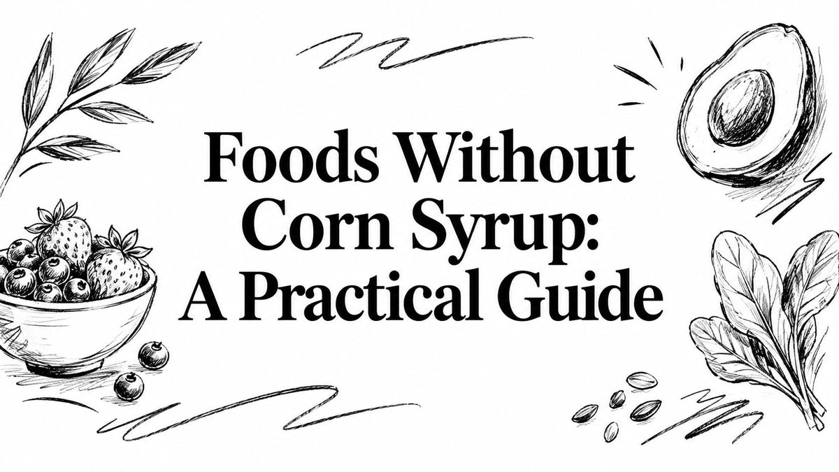 Foods Without Corn Syrup: A Practical Guide