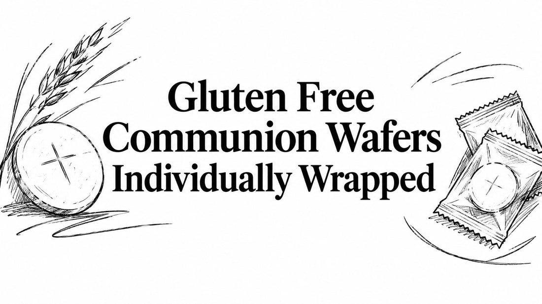 Gluten Free Communion Wafers Individually Wrapped