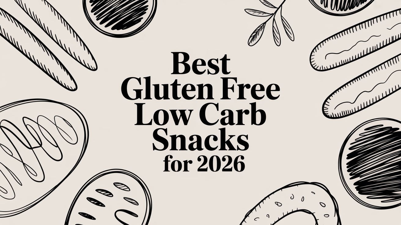 Best Gluten Free Low Carb Snacks for 2026