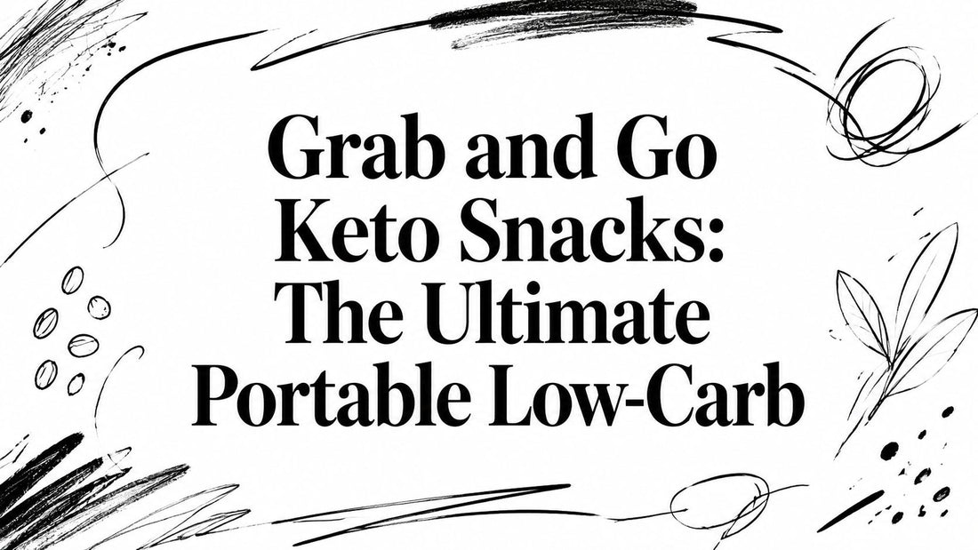 Grab and Go Keto Snacks: The Ultimate Portable Low-Carb