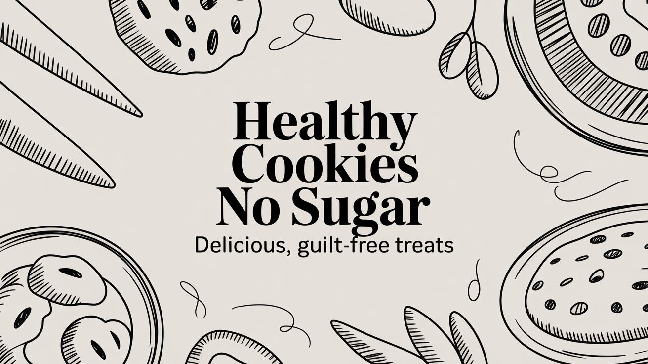 Healthy Cookies No Sugar: Delicious, Guilt-Free Treats