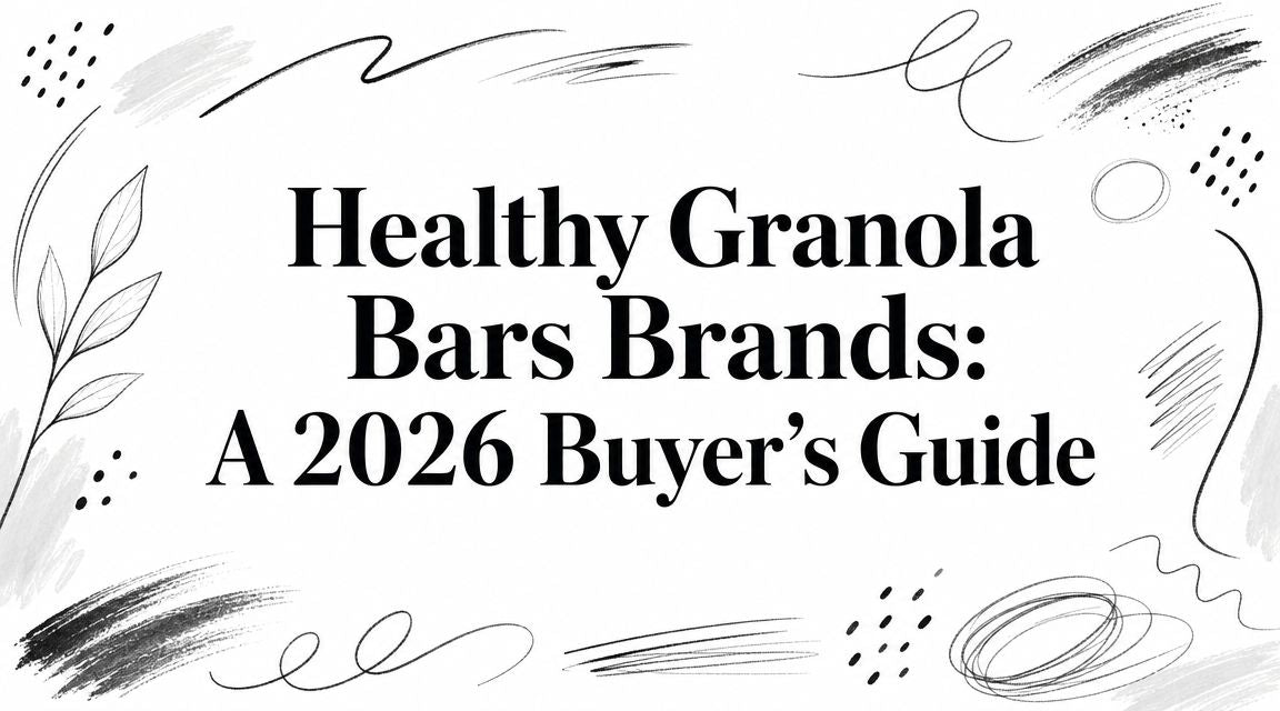 Healthy Granola Bars Brands: A 2026 Buyer's Guide