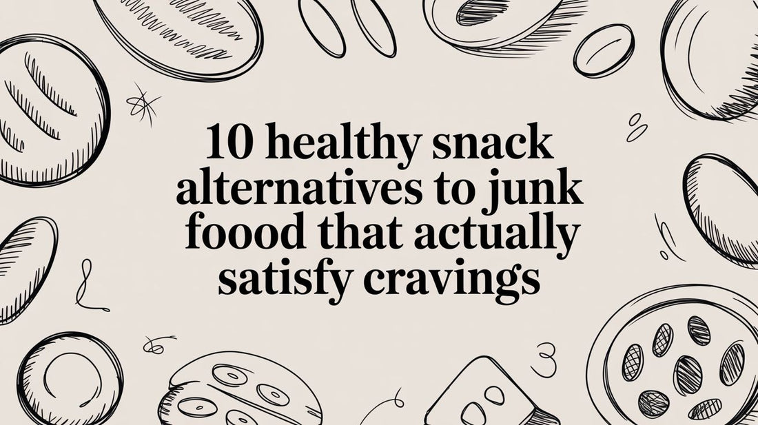 10 Healthy Snack Alternatives to Junk Food That Actually Satisfy Cravings