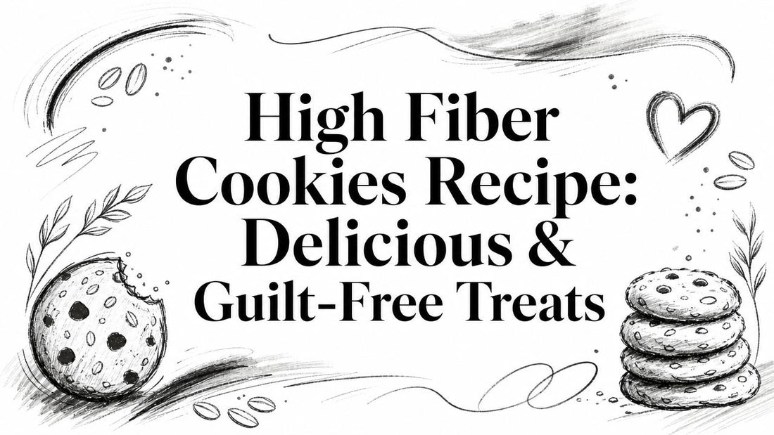 High Fiber Cookies Recipe: Delicious & Guilt-Free Treats