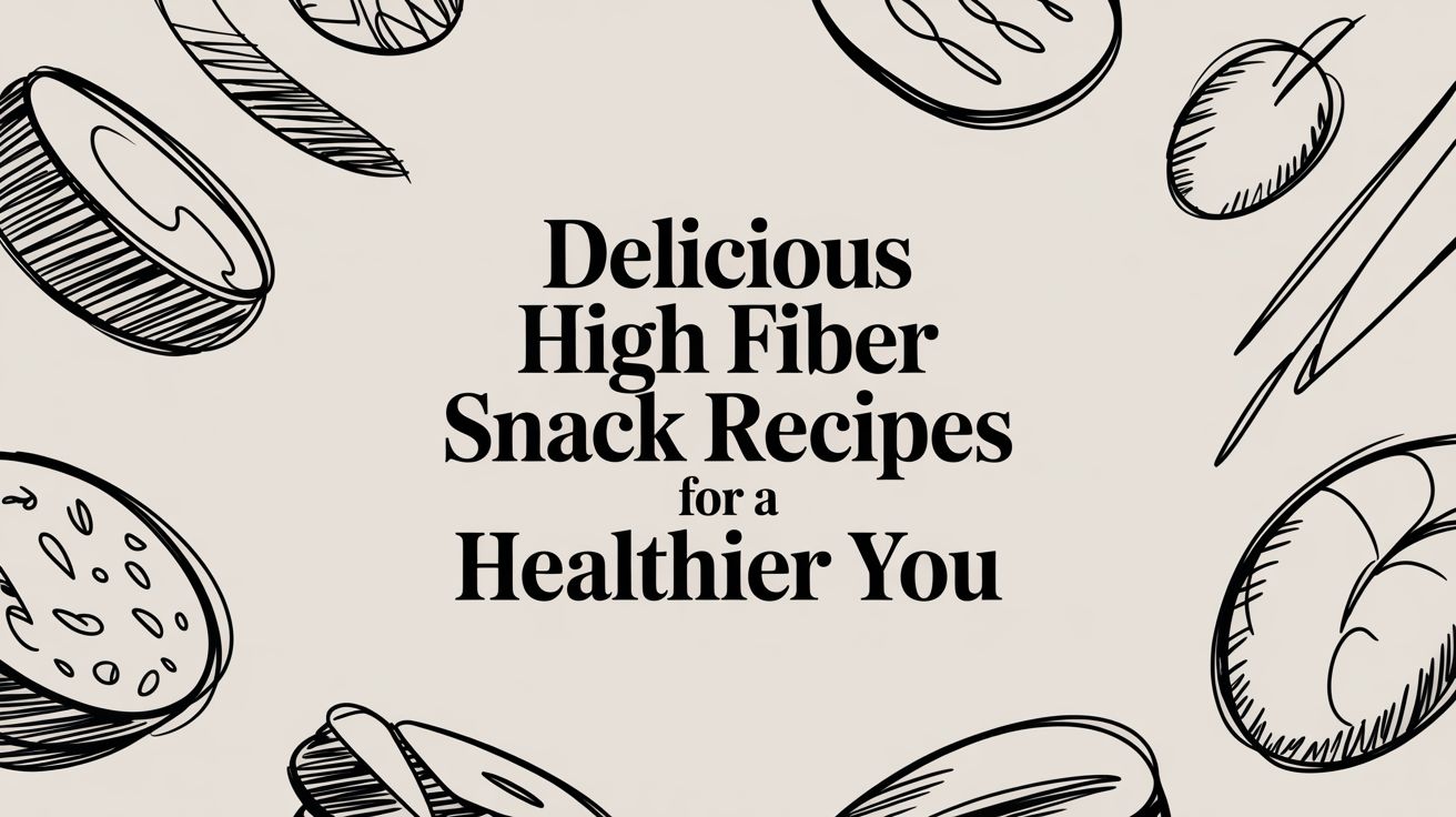 Delicious High Fiber Snack Recipes for a Healthier You