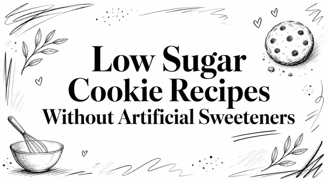 Low Sugar Cookie Recipes Without Artificial Sweeteners