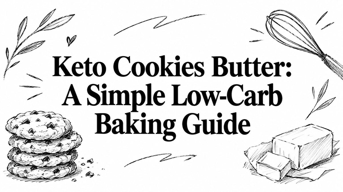 Keto Cookies Butter: A Simple Low-Carb Baking Guide