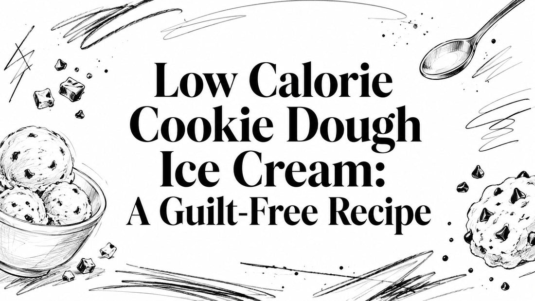 Low Calorie Cookie Dough Ice Cream: A Guilt-Free Recipe