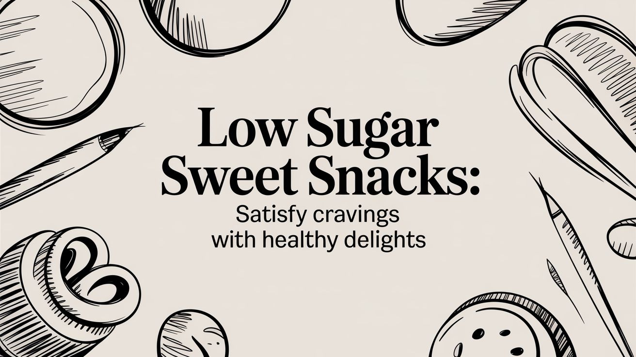 Low Sugar Sweet Snacks: Satisfy Cravings with Healthy Delights