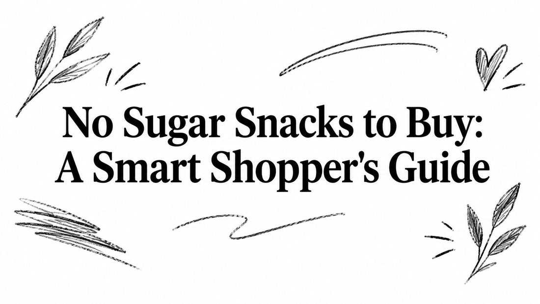 No Sugar Snacks to Buy: A Smart Shopper's Guide