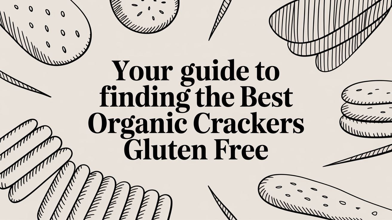 Your Guide to Finding the Best Organic Crackers Gluten Free