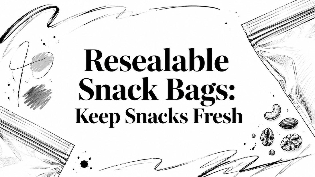 Resealable Snack Bags: Keep Snacks Fresh