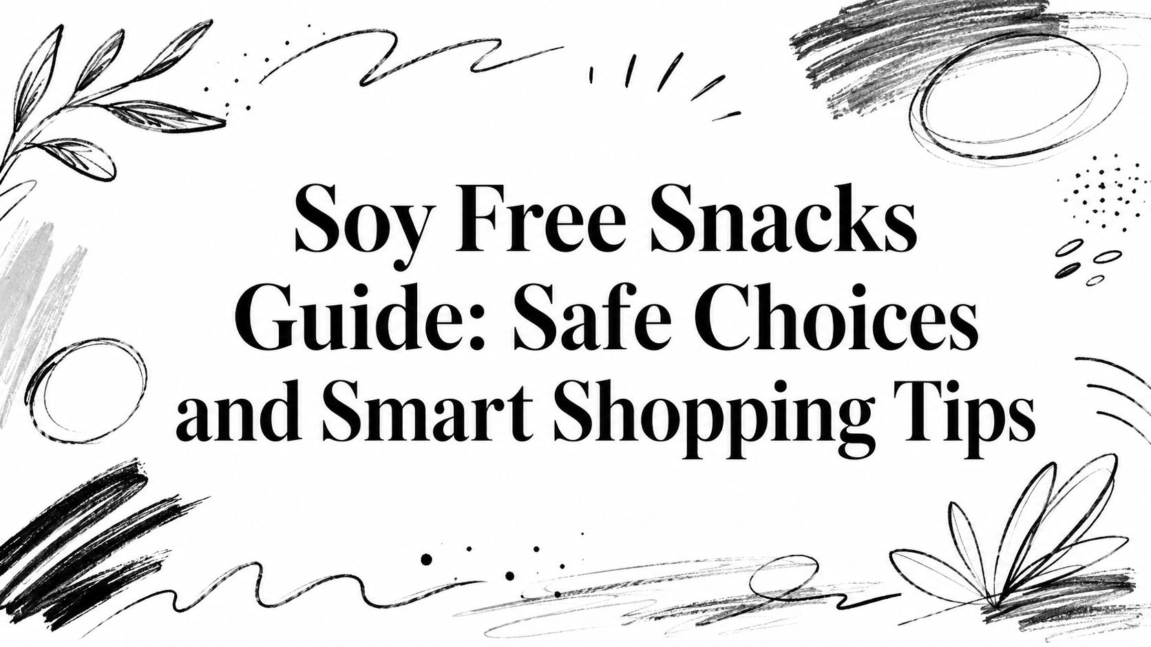 Soy Free Snacks Guide: Safe Choices and Smart Shopping Tips