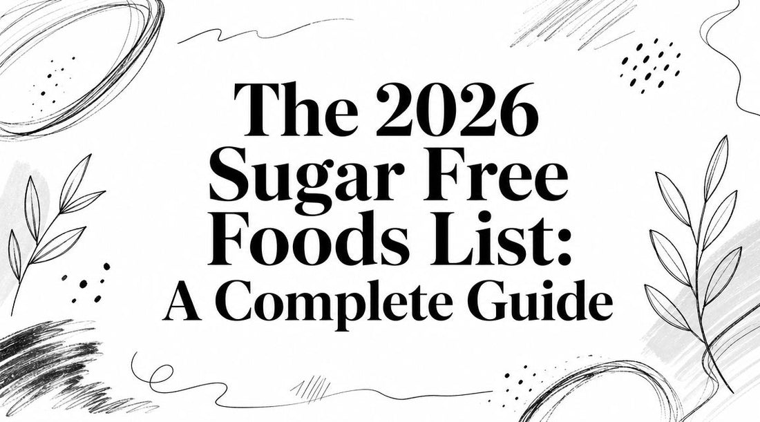The 2026 Sugar Free Foods List: A Complete Guide