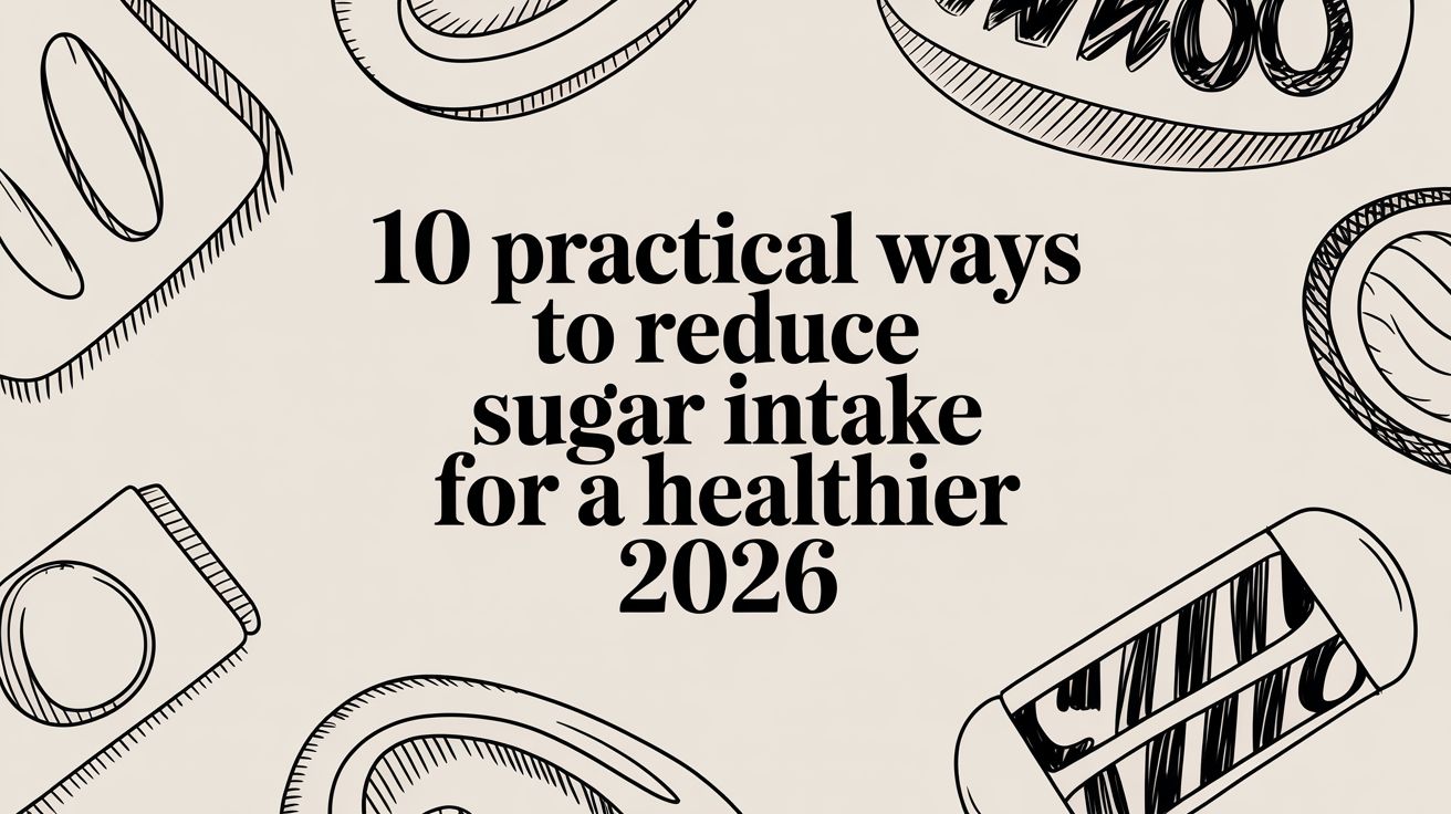 10 Practical Ways to Reduce Sugar Intake for a Healthier 2026
