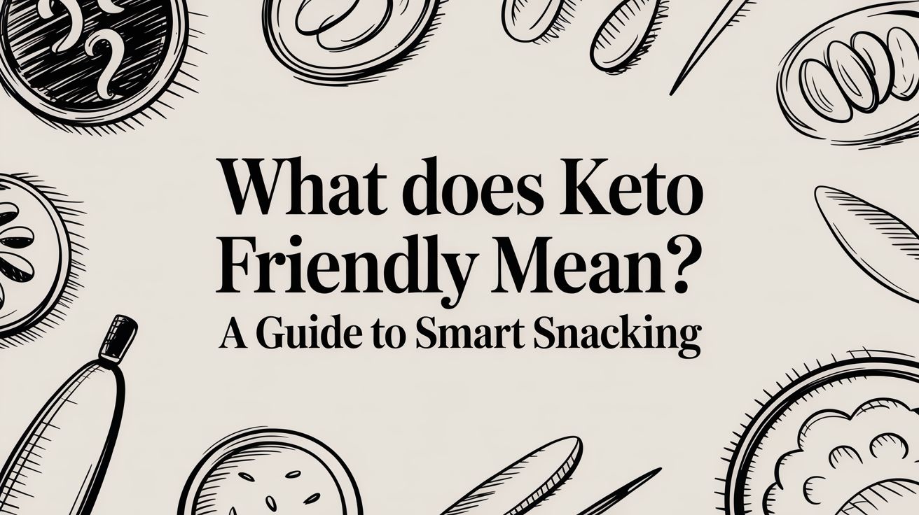 What Does Keto Friendly Mean? A Guide to Smart Snacking