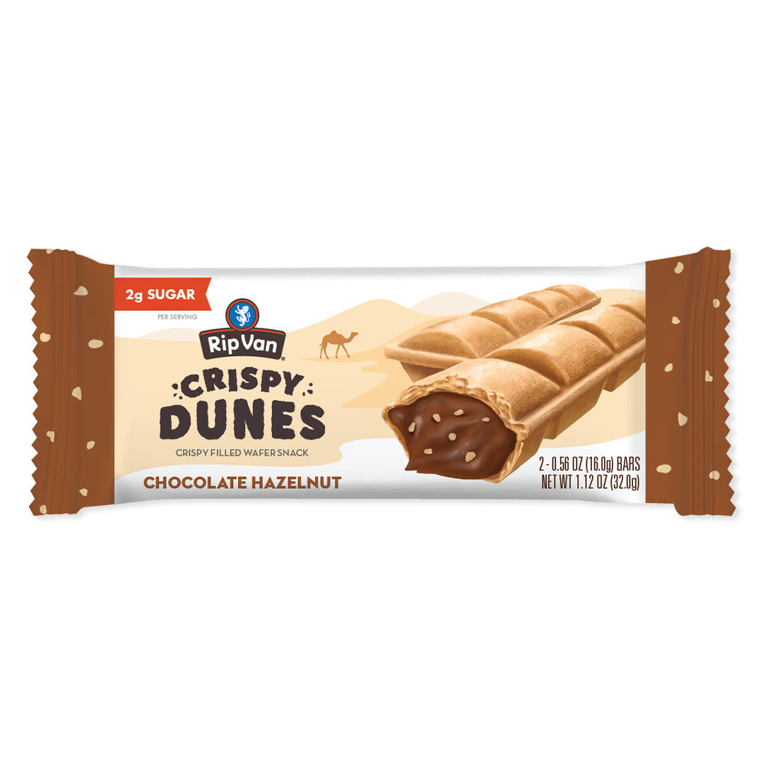 Chocolate Hazelnut Crispy Dunes