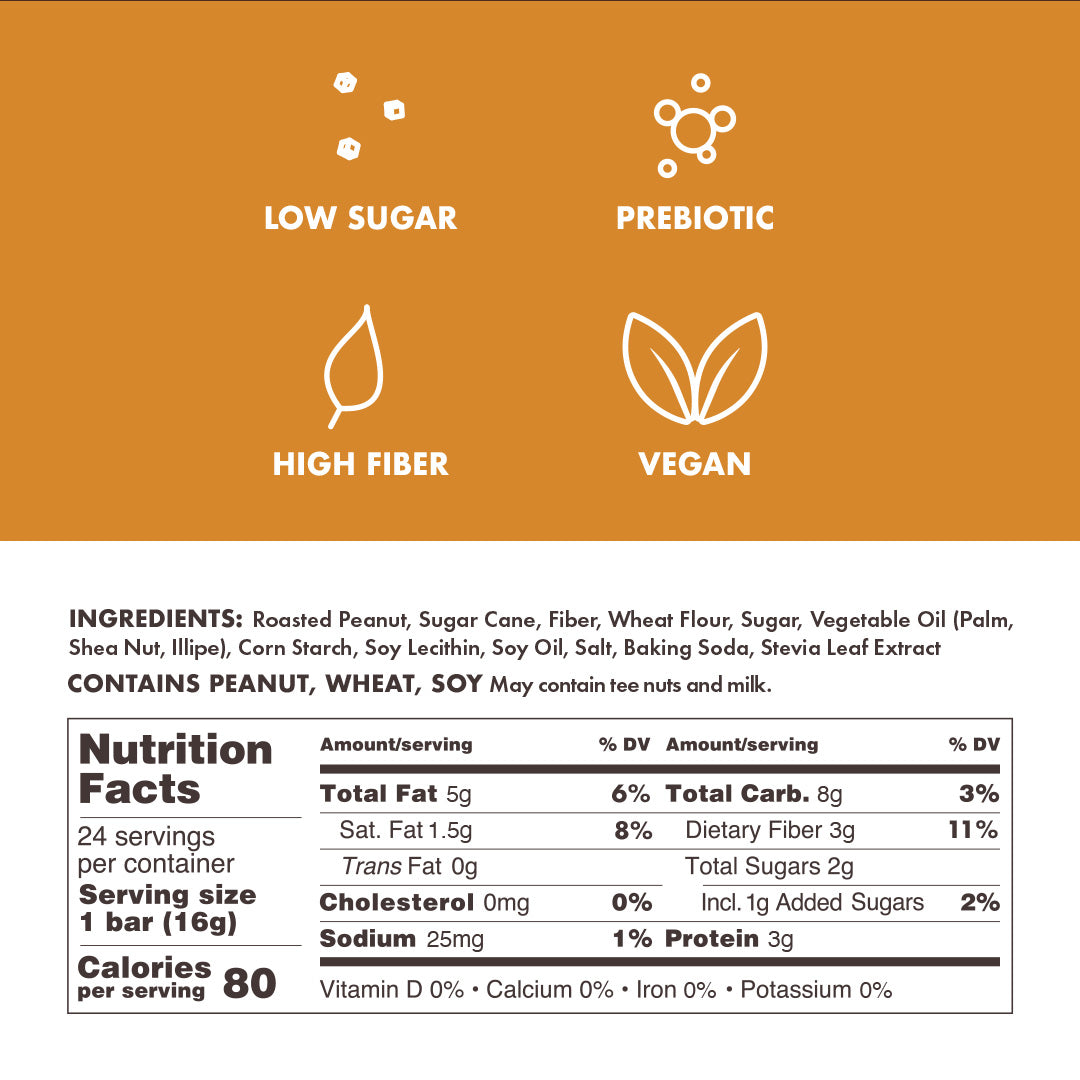 Crispy Dunes Peanut Butter - Sample