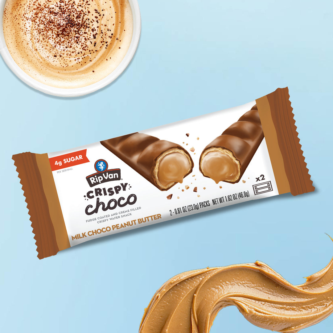 Crispy Choco Peanut Butter Cream Filled