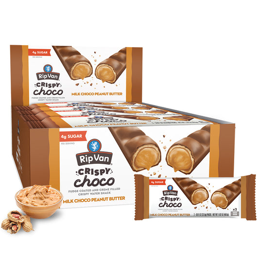 Crispy Choco Peanut Butter Cream Filled