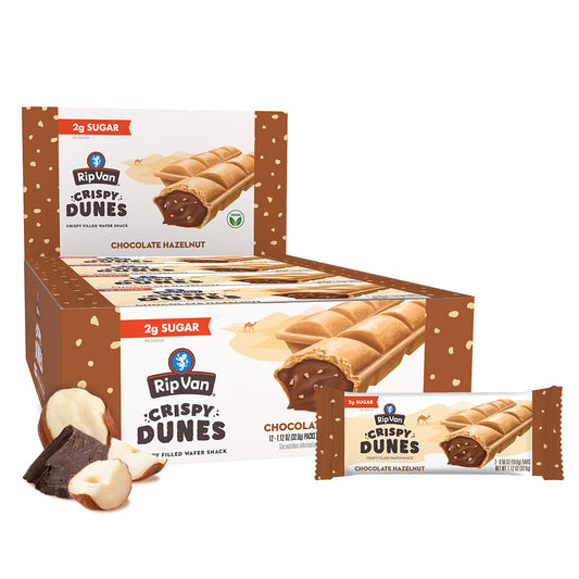 Chocolate Hazelnut Crispy Dunes