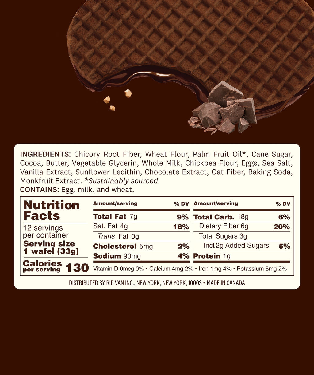 Wafels Chocolate Brownie