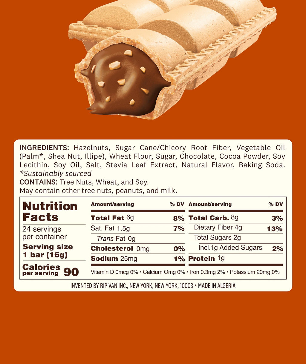 Crispy Dunes Chocolate Hazelnut
