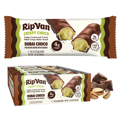 Crispy Choco Dubai - Pistachio & Kunafa