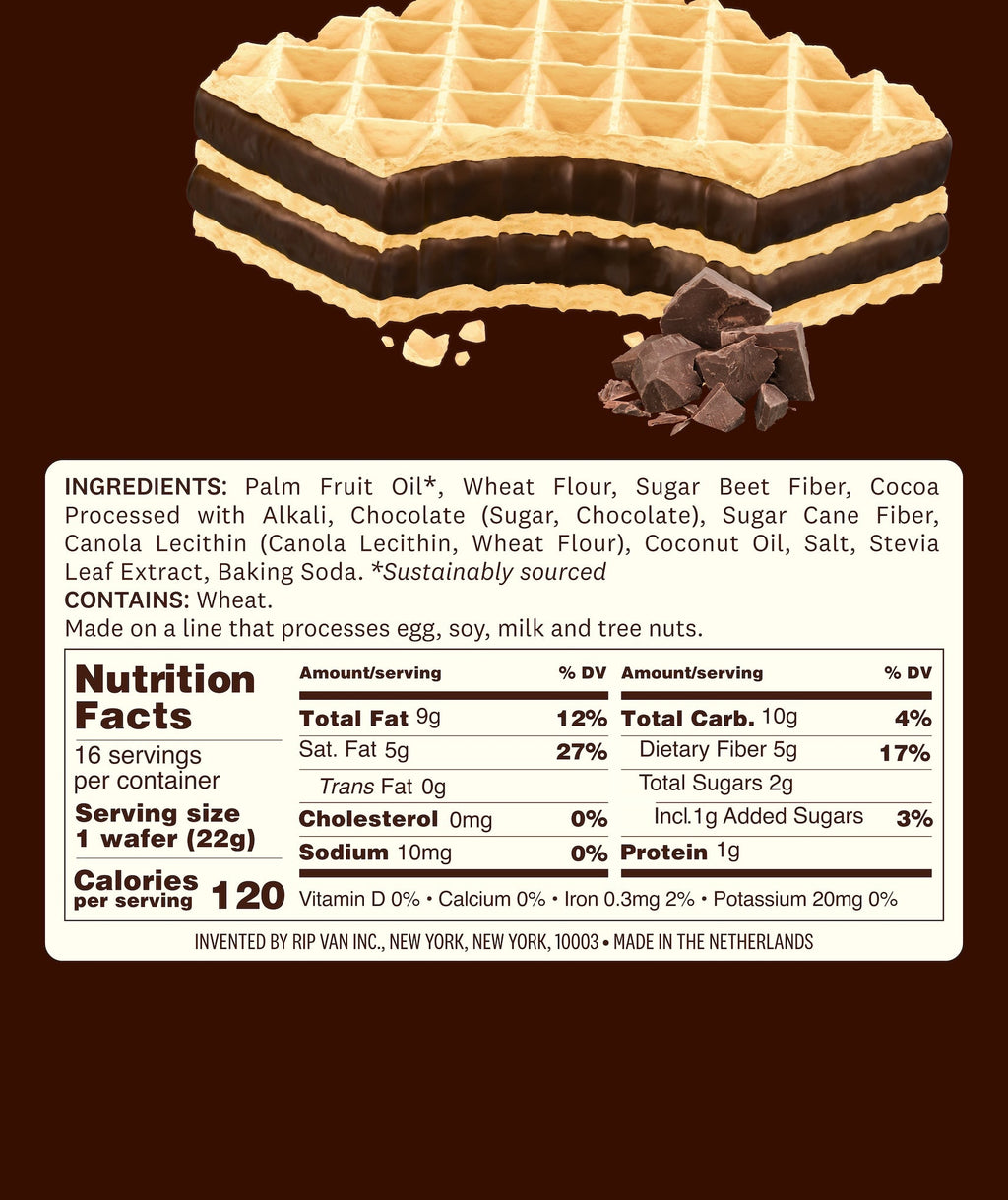 Wafers Dark Chocolate