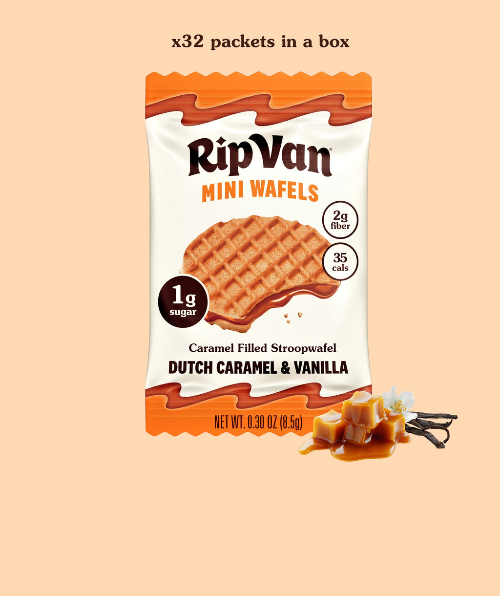 Mini Wafels Dutch Caramel & Vanilla