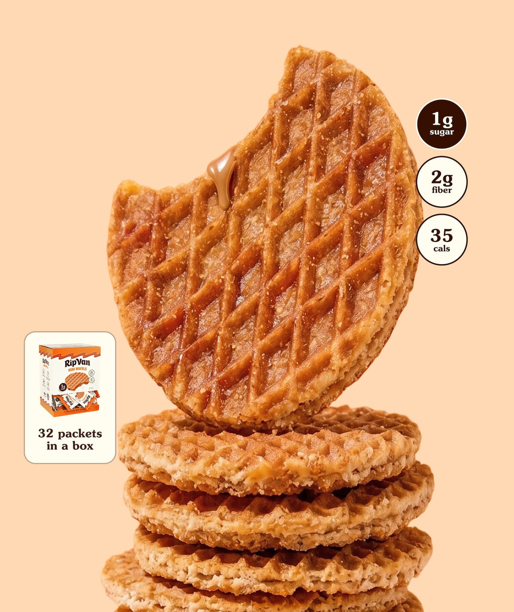 Mini Wafels Dutch Caramel & Vanilla