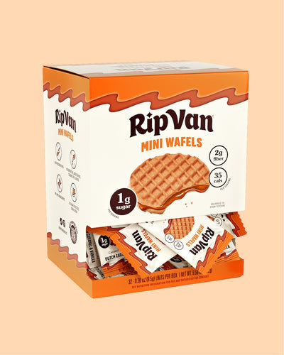 Mini Wafels Dutch Caramel & Vanilla