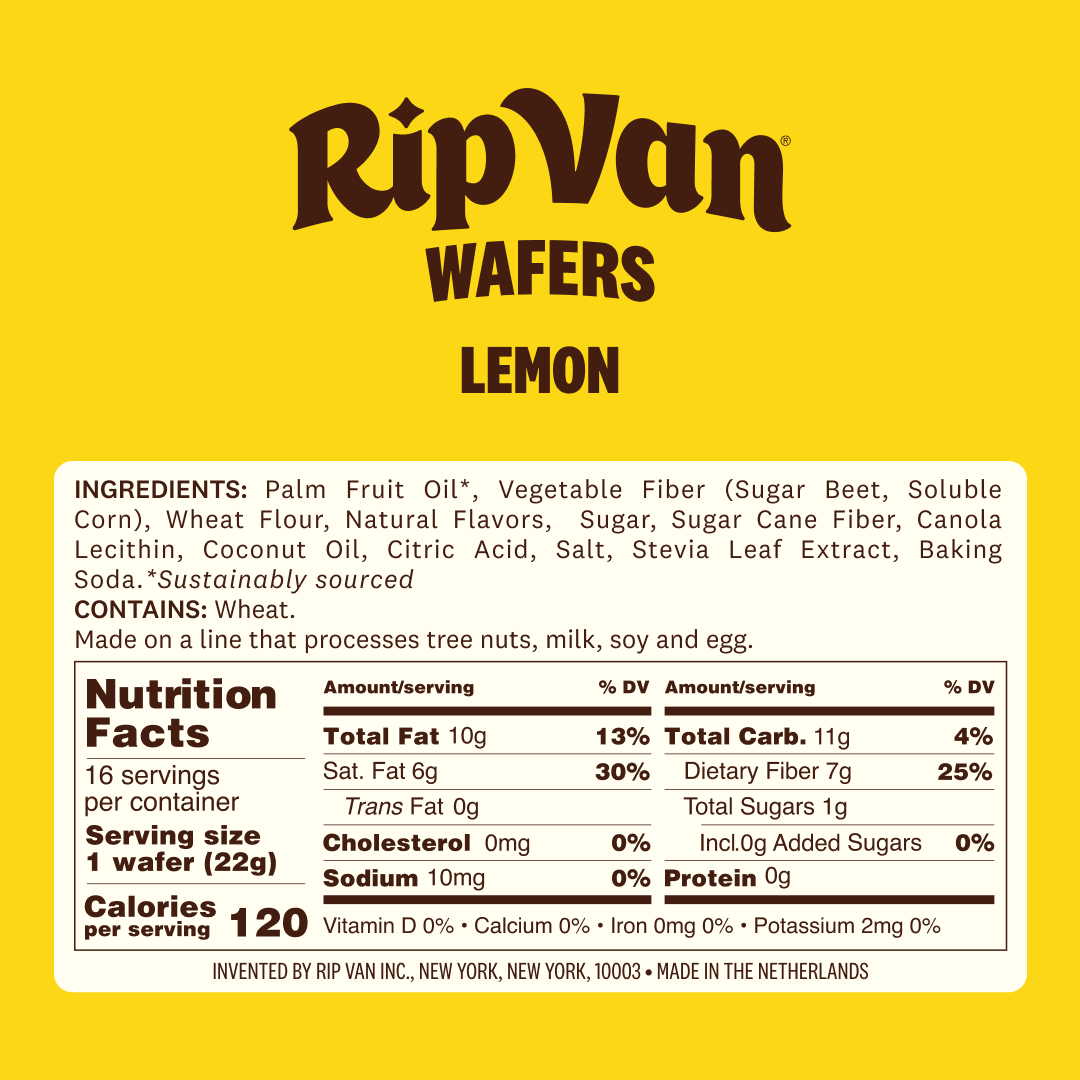 Wafers Lemon