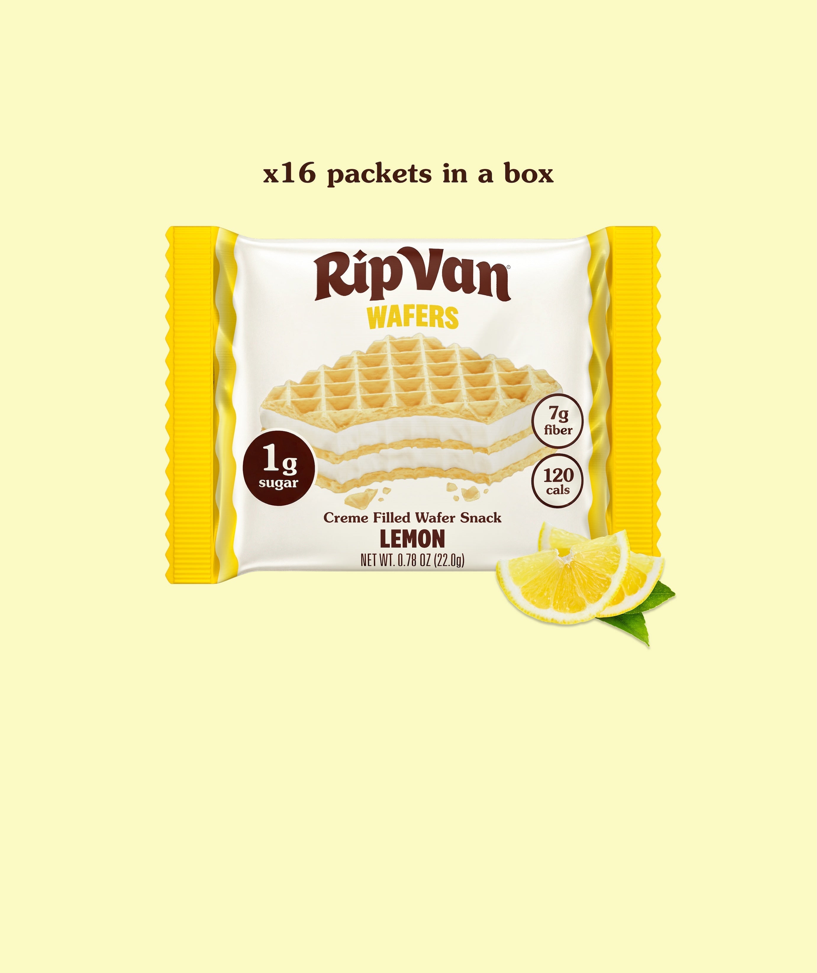 Wafers Lemon