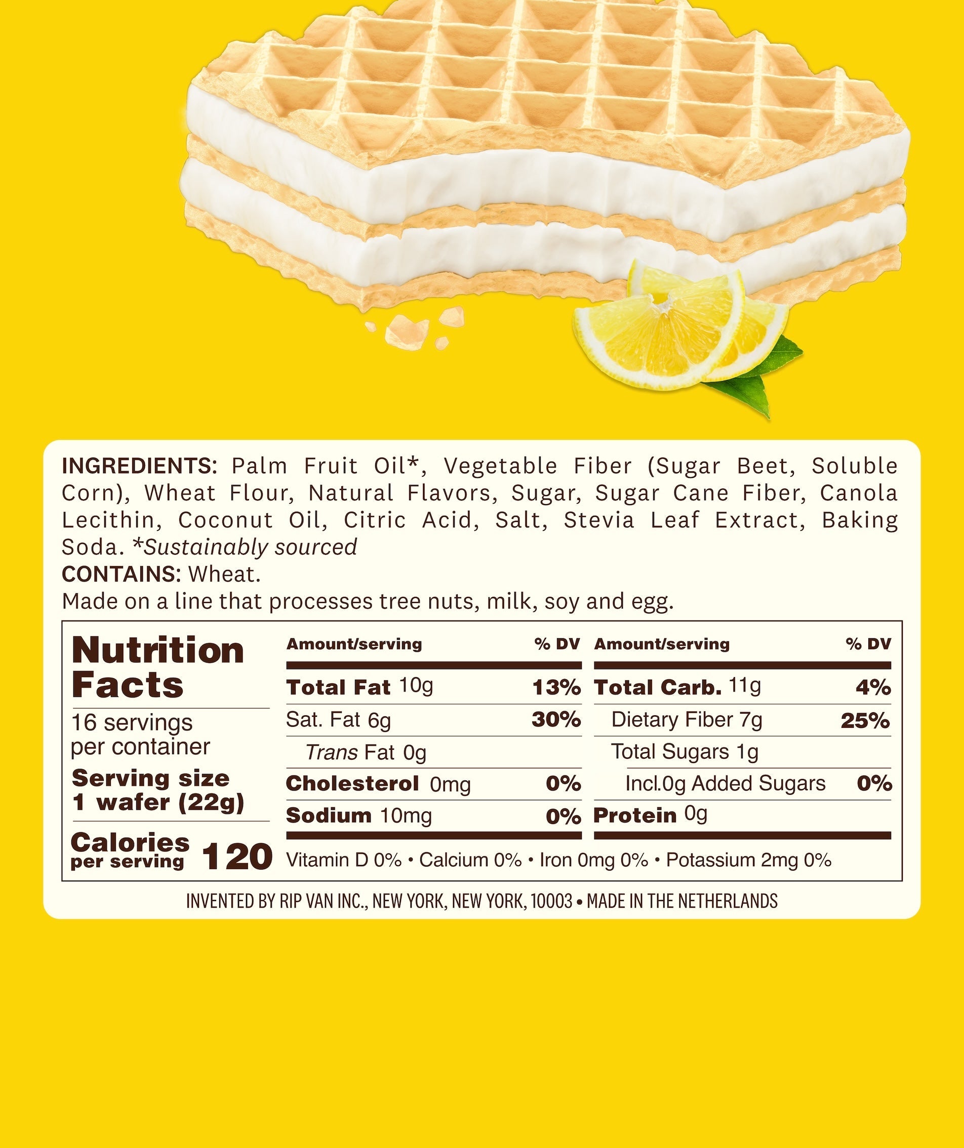 Wafers Lemon
